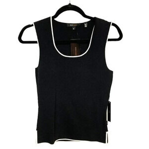 Vintage BCBG MaxAzria Black Tank Top‎ Rayon Blend, Small, NWT